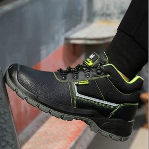 Zapatos Botas Nuevas Clásicas y Modernas para Otoño e Invierno, Botas Amarillas de Cuero Genuino para Hombre, Botas de Trabajo Cálidas de Estilo Británico - Product Image 1