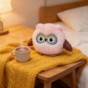 Juguete de Peluche Inteligente con IA, Búho de Peluche Suave y Flexible, Robot Animal <span class=keywords><strong>para</strong></span> Niños, Desarrollo Cognitivo Temprano, Decoración <span class=keywords><strong>para</strong></span> el Hogar - Product Image 1