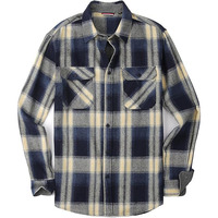 Chemises en flanelle pour hommes, chemise à manches longues à carreaux pour hommes, chemise en flanelle à carreaux en coton décontractée de haute qualité, logo personnalisé