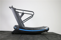 Caminadora Curva Comercial Sin Motor LM Factory Gym Fitness, Autogenerante, con Resistencia, Tipo Assault Air Runner