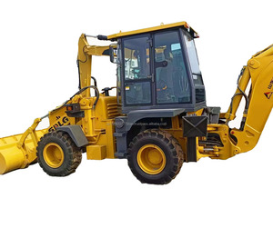 SDLG 680 4x4 Retroexcavadora Cargador de tractor barato Buen estado Motor de oruga Horas de trabajo más bajas Cargadores usados originales - Product Image 1