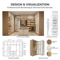 Armoire de chambre à coucher en bois moderne, écologique, résistante à l'humidité, avec un grand espace de rangement et des options personnalisables