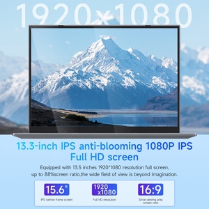 Slim Notebooks <span class=keywords><strong>Core</strong></span> I7 I5 <span class=keywords><strong>I3</strong></span> 11th 10th Gen Laptop 8GB 259GB 13,3 "1080P IPS Computadora portátil de pantalla completa para educación - Product Image 3