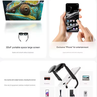 Terminal intelligent AR XREAL Beam Pro 3DoF avec fonction de flottaison et de tir 3D réel, application massive pour un plaisir illimité