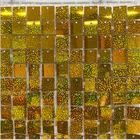 Panel Dinding PVC Berkilau Glitter Sequin untuk Latar Belakang Pernikahan 30x30cm