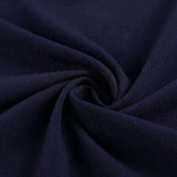 Tissu extensible Habijabi 200GSM personnalisé pour robes ou pantalons, polyester, rayonne, élasthanne