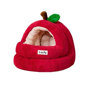 Cat's <b>Nest</b> Four Seasons Universal Peace Fruit Semi-Closed Safe Cat's <b>Nest</b> Winter Warm Dog's <b>Nest</b> Large Size Cat <b>Bed</b> - Product Image 1