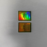 Autocollant adhésif personnalisé authentique, imprimé en sérigraphie holographique, surface brillante, étiquette anti-contrefaçon, garantie, logo personnalisé, cadeau