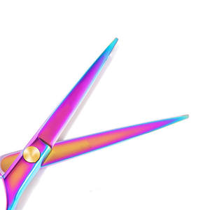 Ciseaux à cheveux colorés de 6,0 pouces, ciseaux de coiffure professionnels pour droitiers, outil de beauté fabriqué à Suzhou - Product Image 3