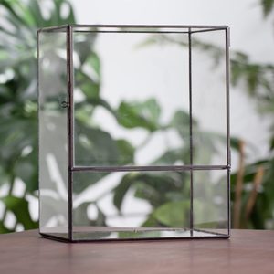 Terrariums en verre rectangulaires Offre Spéciale personnalisés avec portes Conteneurs géométriques Terrariums pour plantes pour mousse murale - Product Image 5