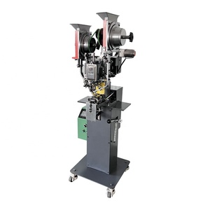 JZ-989NS hoàn toàn tự động nắp đôi tán đinh máy động cơ servo và PLC dễ dàng để hoạt động tại 220V - Product Image 1