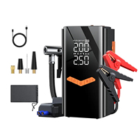 Nouvel Arrivage Démarreur de Batterie de Voiture avec Compresseur d'Air Portable Mini Gonfleur de Pneus pour Camion Moto 300A 150PSI