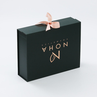 Boîte d'emballage en carton rigide recyclable personnalisée avec gaufrage, revêtement UV et dorure à chaud pour produits de soin de la peau et de la beauté