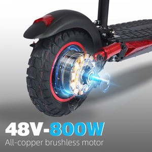 Trottinette électrique pliable pour adultes avec siège, design tendance, bonne qualité, entrepôt UE, livraison rapide, 800W, 45-50km, affichage intelligent - Product Image 1