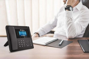 Teléfono de Oficina con Cable KNTECH, Pantalla HD, para Centros de Llamadas de Emergencia, Uso en Hoteles, Proveedor de Telefonía Fija - Product Image 4