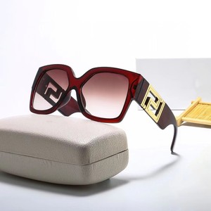 Gafas de Sol de Lujo Marca V 2023, Gafas de Sol Extra Grandes Clásicas de Moda para Mujer - Product Image 6