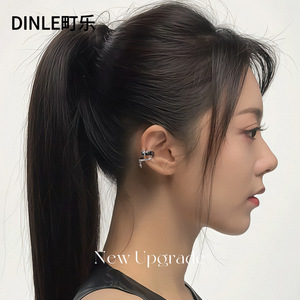 Star Shape Zinc Alloy <b>Cuff</b> <b>Earrings</b> For Women Party Geometric Irregular Design Clip On Ear Hooks Studs <b>Earrings</b> - Product Image 4