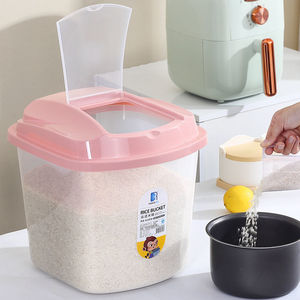 Hộ gia đình 50 catties dày 30 catties chống ẩm chống côn trùng gạo hộp lưu trữ 10/20 catties bột lưu trữ bin - Product Image 1