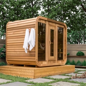 Sauna Inteligente Tradicional de Doble Capa con Vapor, para 4 Personas, Salida de Fábrica - Product Image 4