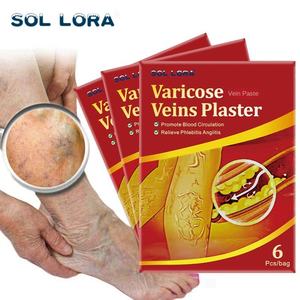 Stiker perbaikan pembuluh darah Sollora untuk tubuh plester Cina 60 buah 3 tahun rak perangkat medis Kelas I kehidupan panas - Product Image 4