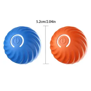 USB Rechargeable Smart Gravity Jumping Ball Interactive Dog Toy Automatic Rolling Bite-resistant Ball Electric Dog Toy Ball