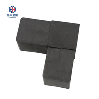 YIHE YCP001 Protection d'angle tout-en-un moderne en plastique noir, connecteur en T en PP, installation facile pour fenêtre et porte
