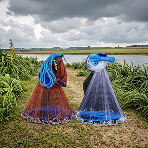 Rete di atterraggio telescopica in metallo retrattile per rete da <span class=keywords><strong>pesca</strong></span> in metallo per esterno filo monofilamento all'ingrosso - Product Image 5