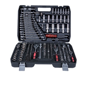 Kit de herramientas de reparación de automóviles multifunción Herramientas de mano para el hogar que incluyen Juego de llaves Juego de enchufes y trinquete Soporte OEM personalizable - Product Image 1