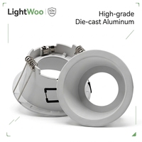Rangka Lampu LED MR16 GU10 untuk Lampu Sorot Tersembunyi di Plafon