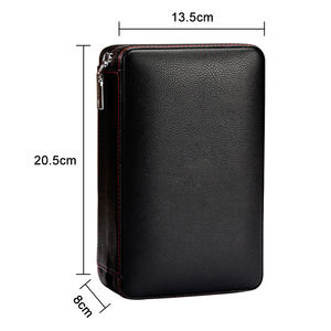 Customised Wood PU Leather <b>Cigars</b> Accessories <b>Humidor</b> Personalised Travel <b>Cigar</b> Case with Lacquer Technique - Product Image 4