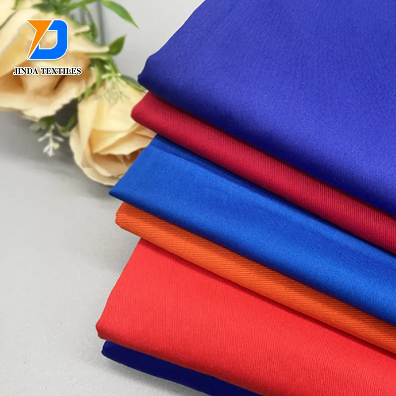 Jinda China Blend Woven 65 polyester 35 cotton tc 65 35 workwear fabric