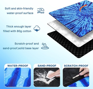 Manta de Picnic Plegable Impermeable con Logotipo Personalizado, Nueva Tendencia para Exteriores, Cojín de Asiento Portátil para Campamento - Product Image 2