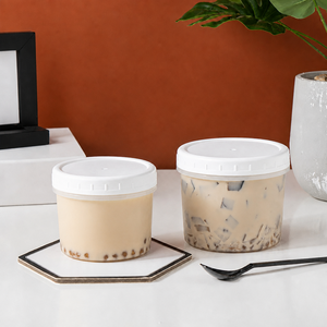 Jarra de Plástico PP de Grado Alimenticio para Té con Leche, 500 ml, Recipiente Hermético para Almacenamiento de Alimentos, Vasos para Boba, Aptos para Microondas, Logotipo Personalizado, Venta al Por Mayor - Product Image 5