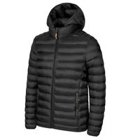 OEM 2025 Nouvelle veste matelassée en duvet de coton pour homme, chaude pour l'hiver, à capuche, épaisse, avec logo personnalisé