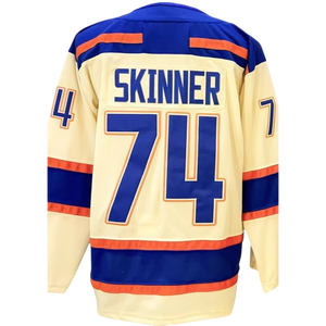 Jersey Hoki Es Jahitan Atas 2025 Baru 29 Leon Draisaitl 97 Connor McDavid 18 Hy-man 93 Nugent-Hopkins 74 Skinner - Product Image 4