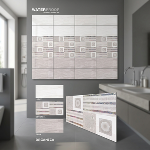 Azulejos de Porcelana Cerámica Vistaar 300x600mm 30x60cm 12x24 con Acabado Metálico Pulido para Paredes y Pisos de Baños, Pasillos y Uso en Exteriores - Product Image 3