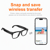 Lunettes intelligentes multifonctionnelles IA : Assistant vocal, lecture de musique, appels, photographie et reconnaissance d'images – Vente directe usine
