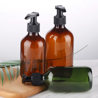 Bouteille de rangement en verre YaFu en gros avec pulvérisateur et coffret cadeau pour savon, shampoing, bain moussant, logo personnalisé