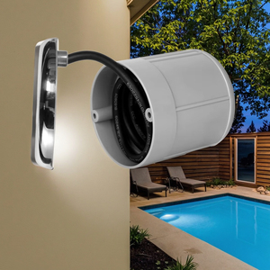 Lumière LED murale et encastrée durable et étanche pour piscine, pour créer une scène nocturne captivante WR-SS100 - Product Image 6