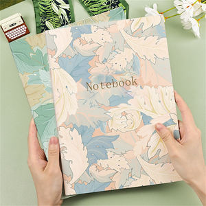 LABON-Agenda con patrón de flores creativo personalizado, cuaderno, planificador, <span class=keywords><strong>horario</strong></span>, diario, A4/A5 - Product Image 4