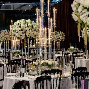 Grands bougeoirs en acrylique décor à la maison <span class=keywords><strong>mariage</strong></span> Canderlabra décorations de Table chandelier <span class=keywords><strong>bougeoir</strong></span> <span class=keywords><strong>pour</strong></span> événement fête <span class=keywords><strong>mariage</strong></span> - Product Image 5