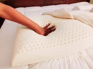 100% Tailandia <span class=keywords><strong>almohada</strong></span> de látex natural uso doméstico lujo comodidad dormir <span class=keywords><strong>almohada</strong></span> de látex natural - Product Image 3