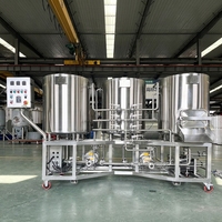Kit de brassage de bière artisanale à domicile 100L SUS304, système de brasserie artisanale nano tout-en-un clé en main