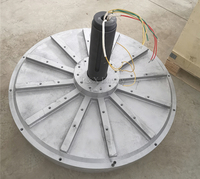 Offre Spéciale Générateur à Aimants Permanents à Flux Axial Sans Noyau 5kw 10kw 15kw 18kw pour Énergie Éolienne, Faible Couple, Haute Efficacité, en Alliage d'Aluminium