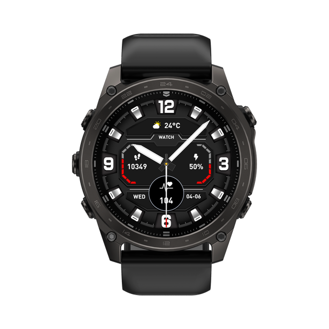 Cross-Border T8 Pro Smart Watch Multi-Function AMOLED Display Android IP68 Silicone Band NFC Call Heart Sleep Tracker Magnetic