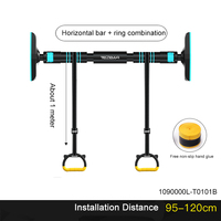 Équipement de Fitness à domicile cadre de porte barre de traction réglable salle de sport à domicile barre horizontale de gymnastique barre de menton pour l'entraînement