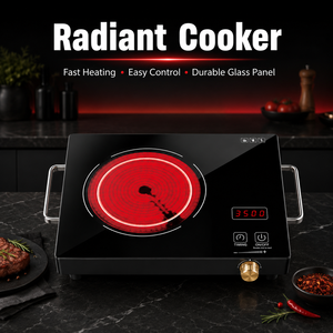 Cuisinière infrarouge haute puissance, écran tactile, 8 modes de cuisson, plaque de cuisson électrique, cuisinière en céramique, chauffage rapide, vente en gros, cuisine KI03003 - Product Image 2