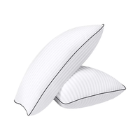 Collection de oreillers de lit taille standard/queen, lot de 2 |   Oreiller souple alternatif pour le soutien du dos et du ventre pendant le sommeil