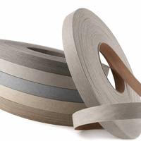 Bande de chantournage PVC sur mesure, grain de bois/couleur unie/brillant, pour machine à chantourner le bois