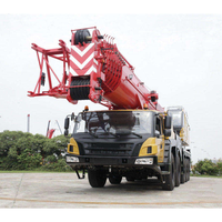 Promotion : Grue mobile sur camion STC1000C5-8 de 100 tonnes pour levage lourd et travaux de construction – Offre spéciale